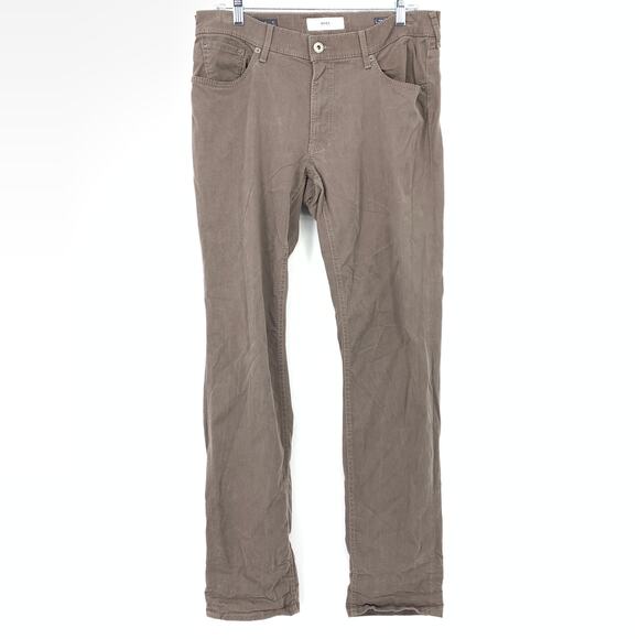 Brax Other - Brax Chuck Pants Modern Fit Straight Leg Brown Mens Sz 32 X 32 Five Pocket Style